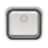 Кухонная мойка Paulmark Vello 48 UNI (480*430) Брашированная сталь BS
