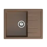 Кухонная мойка Granfest Quadro 650L (650*500) Терракот