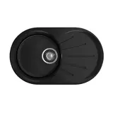 Кухонная мойка Granfest Rondo 750L (746*455) Черный