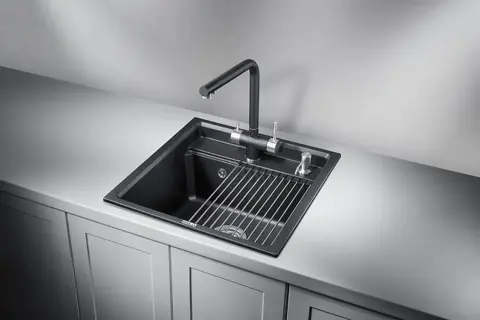 Кухонная мойка Granula KS-5002 (500*510) Шварц