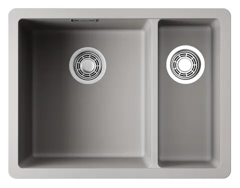Кухонная мойка Omoikiri Kata 55-2-U-GR (4993390) Leningrad Grey