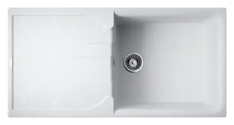 Кухонная мойка Omoikiri Yasugata 100-WH (4993847) Белый