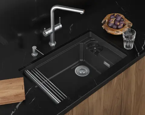 Кухонная мойка Granula KS-7309RU (730*450) Черный