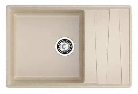 Кухонная мойка Granfest Level 760L (760*500) Кашемир